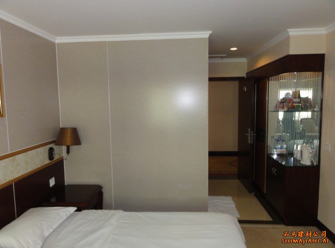 酒店采用無機預(yù)涂板案例